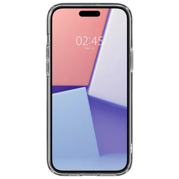 Husă pentru smartphone Apple iPhone 15 Spigen / Back / TPU / Matte Transparent photo 7