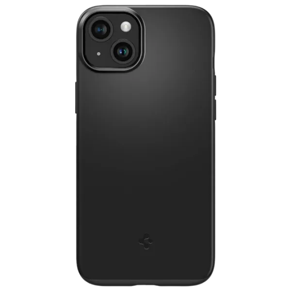 Husă pentru smartphone Apple iPhone 15 Spigen / Back / TPU / Black photo 1 Husă pentru smartphone Apple iPhone 15 Spigen / Back / TPU / Black photo 1