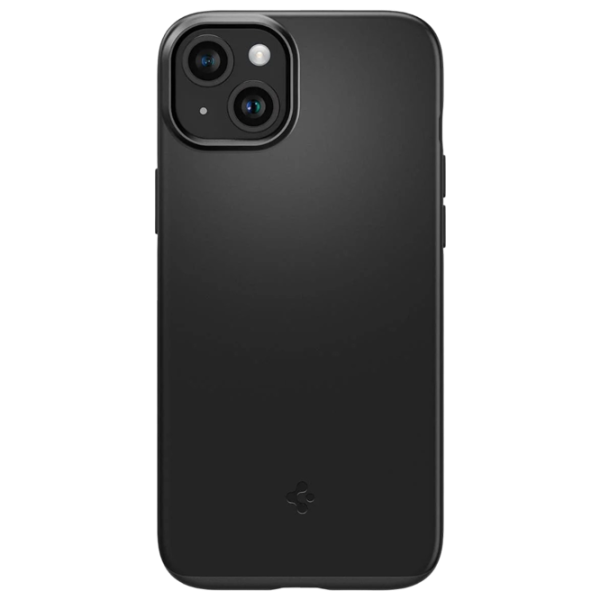 Husă pentru smartphone Apple iPhone 15 Spigen / Back / TPU / Black photo 1 Husă pentru smartphone Apple iPhone 15 Spigen / Back / TPU / Black photo 1