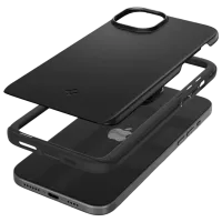Husă pentru smartphone Apple iPhone 15 Spigen / Back / TPU / Black photo 3