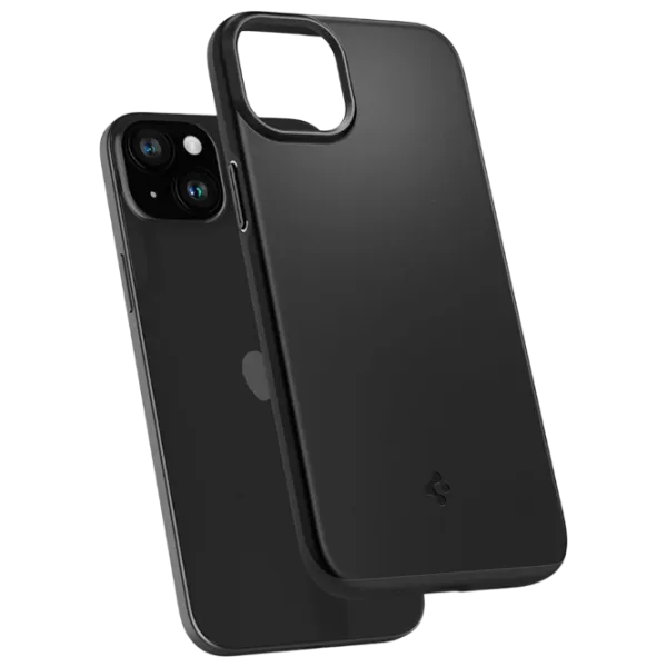 Husă pentru smartphone Apple iPhone 15 Spigen / Back / TPU / Black photo 4 Husă pentru smartphone Apple iPhone 15 Spigen / Back / TPU / Black photo 4