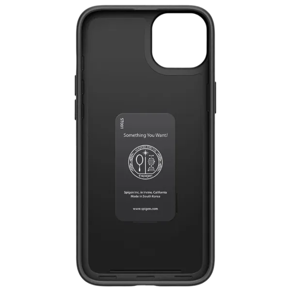 Husă pentru smartphone Apple iPhone 15 Spigen / Back / TPU / Black photo 6 Husă pentru smartphone Apple iPhone 15 Spigen / Back / TPU / Black photo 6