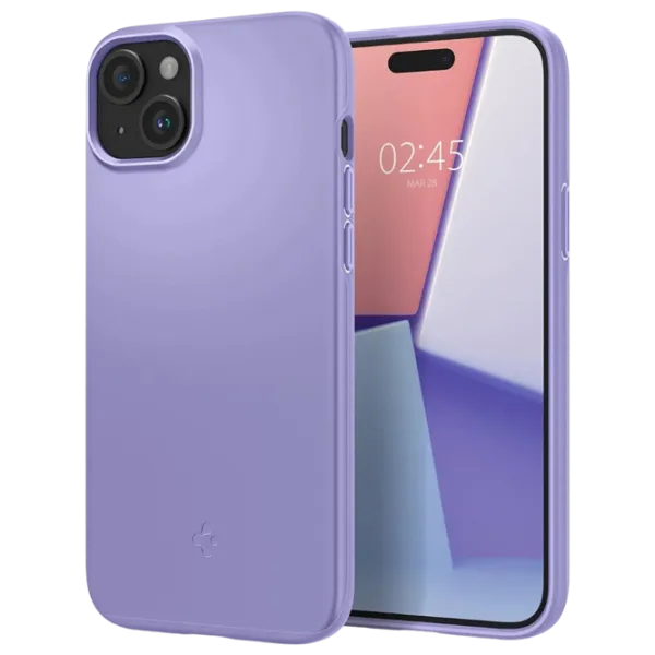 Husă pentru smartphone Apple iPhone 15 Spigen / Back / TPU / Iris Purple photo 2