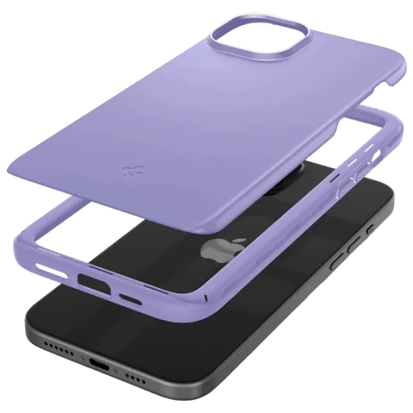 Husă pentru smartphone Apple iPhone 15 Spigen / Back / TPU / Iris Purple photo 3