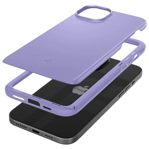 Husă pentru smartphone Apple iPhone 15 Spigen / Back / TPU / Iris Purple photo 3