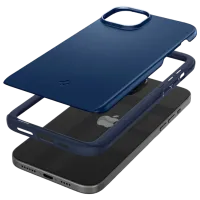 Husă pentru smartphone Apple iPhone 15 Spigen / Back / TPU / Matte Blue photo 3
