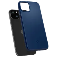 Husă pentru smartphone Apple iPhone 15 Spigen / Back / TPU / Matte Blue photo 4