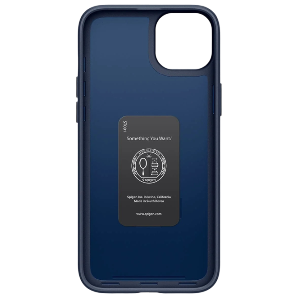 Husă pentru smartphone Apple iPhone 15 Spigen / Back / TPU / Matte Blue photo 6