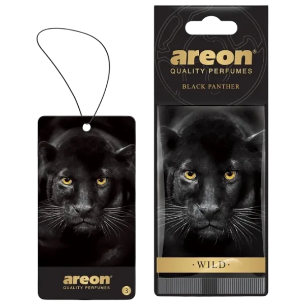 Ароматизатор для авто Areon Wild Черная пантера / / на зеркале photo 1