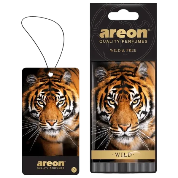 Ароматизатор для авто Areon Wild Дикий и Свободный / / на зеркале photo 1