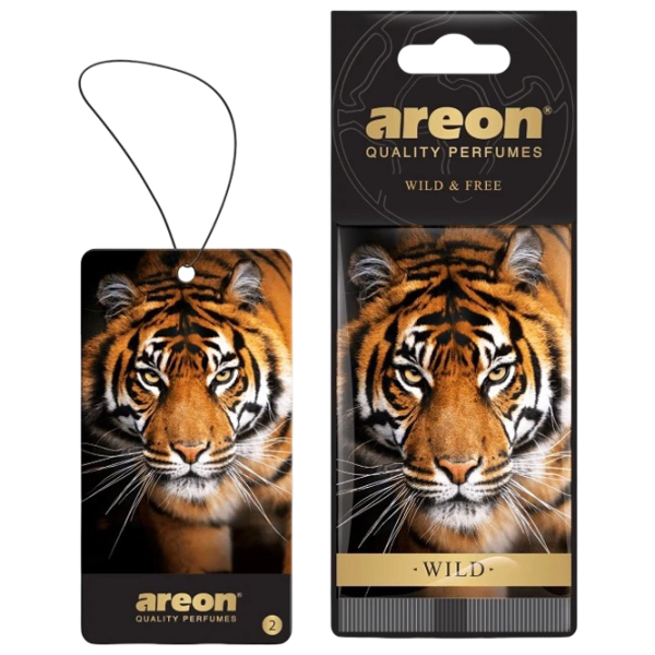Ароматизатор для авто Areon Wild Дикий и Свободный / / на зеркале photo 1