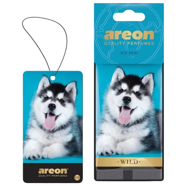 Ароматизатор для авто Areon Wild Ледяной пес / / на зеркале photo 1