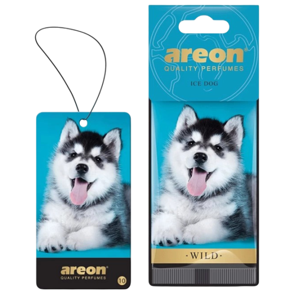 Ароматизатор для авто Areon Wild Ледяной пес / / на зеркале photo 1