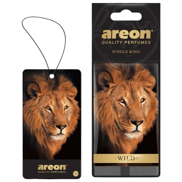 Ароматизатор для авто Areon Wild Король джунглей / / на зеркале photo 1