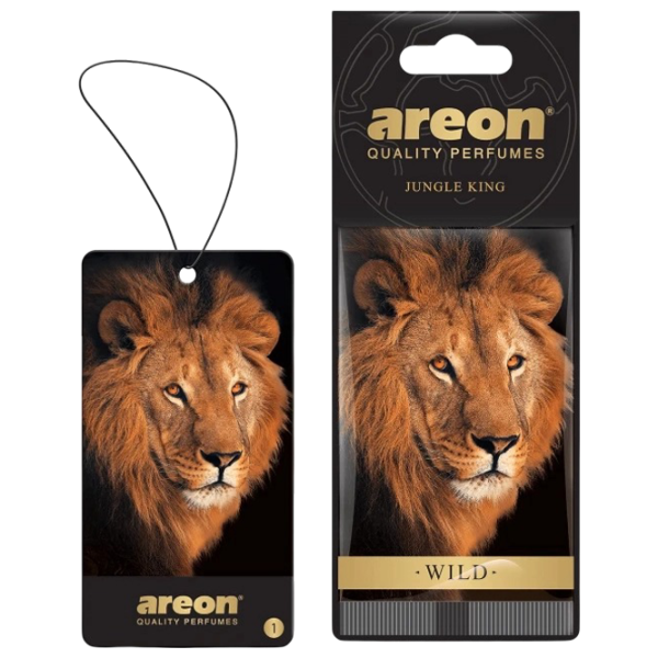 Ароматизатор для авто Areon Wild Король джунглей / / на зеркале photo 1