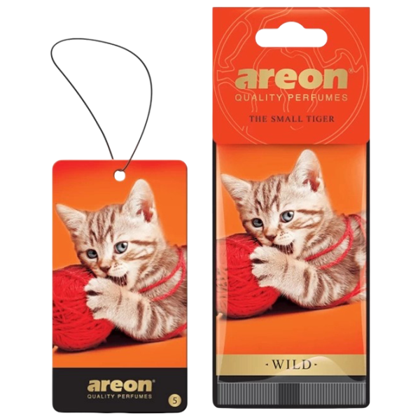 Ароматизатор для авто Areon Wild Маленький тигр / / на зеркале photo 1