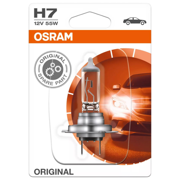 Автомобильная лампа Osram 64210NB220 +220% Галоген / H7 / PX26d / 55 Вт /  photo 1