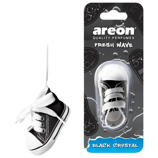 Ароматизатор для авто Areon Fresh Wave Black Crystal / / на зеркале photo 1