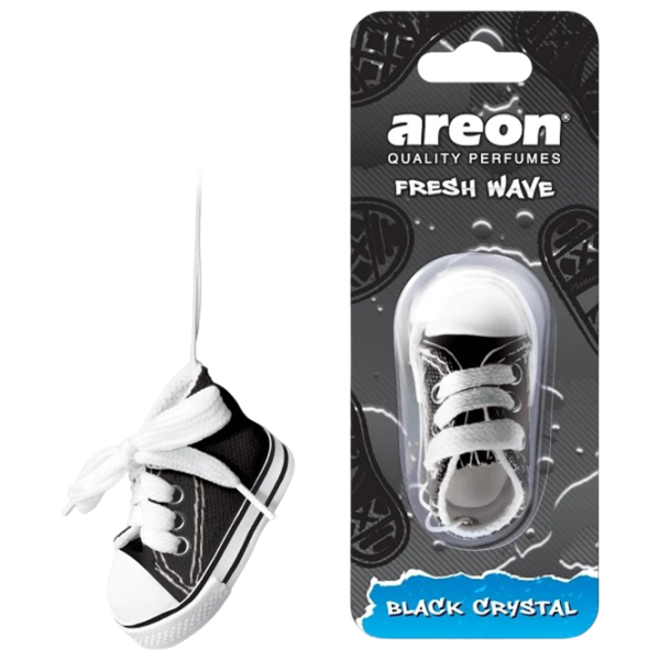 Ароматизатор для авто Areon Fresh Wave Black Crystal / / на зеркале photo 1