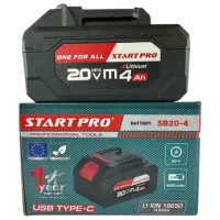 Acumulator pentru instrumente Start Pro SB20-4 Li-Ion / 4 Ah / 20 V