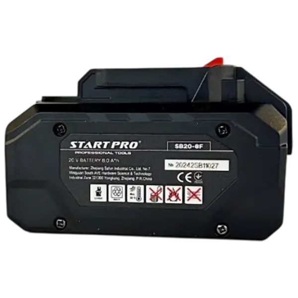 Acumulator pentru instrumente Start Pro SB20-8F Li-Ion / 8 Ah / 20 V photo 3