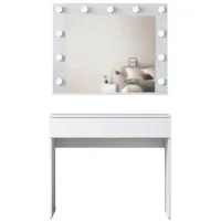 Masă de toaletă Mirage Meble BJ120 PAL / White