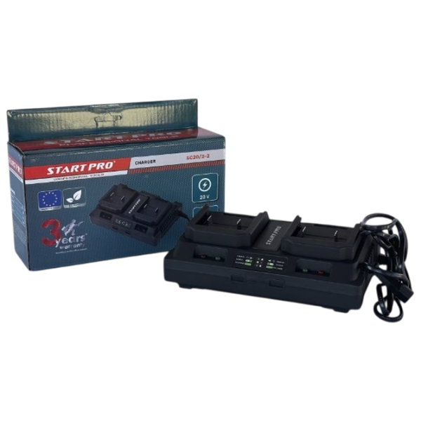 Încărcător pentru instrumente Start Pro SC20/2-2 Li-Ion / / 21 V photo 1