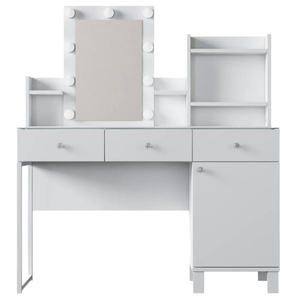 Туалетный столик Mirage Meble BJ139 ЛДСП / White photo 1