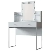 Masă de toaletă Mirage Meble BJ145 PAL / White
