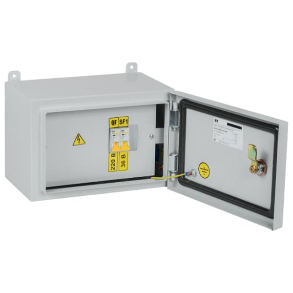 Cutie cu transformator de reducere a tensiunii IEK MTT12-036-0251-54  / IP54 photo 1