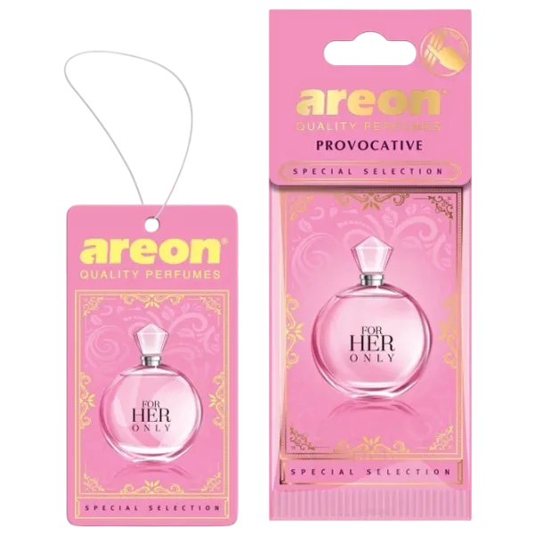 Aromatizator auto Areon Special Selection Provocative / / pe oglindă photo 1
