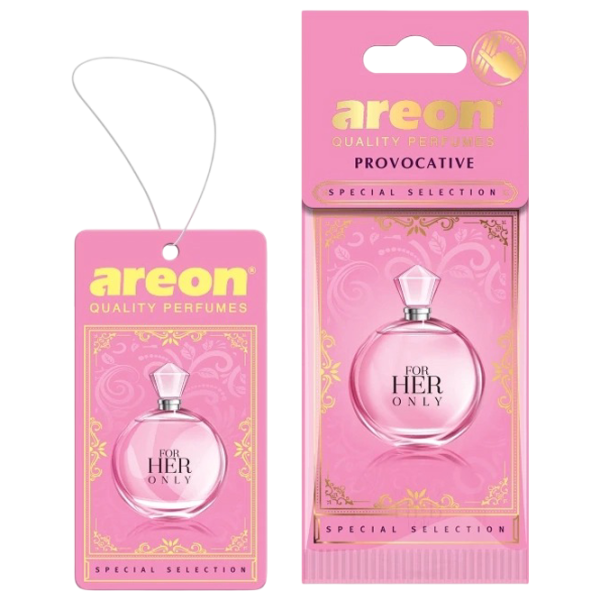 Aromatizator auto Areon Special Selection Provocative / / pe oglindă photo 1