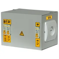 Ящик с понижающим трансформатором IEK MTT21-012-0250  / IP30