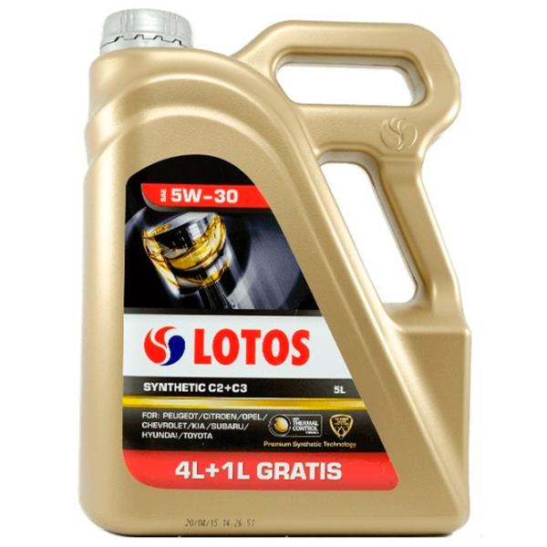Ulei de motor Lotos C2+C3 5W-30 5l sintetic photo 1