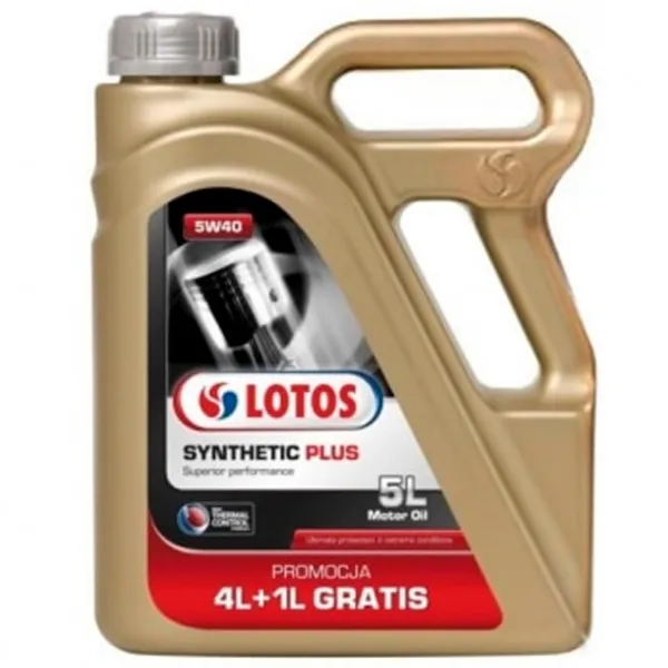 Моторное масло Lotos 5W40 5W-40 5л синтетическое photo 1