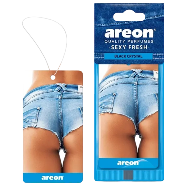 Ароматизатор для авто Areon Sexy Fresh Black Crystal / / на зеркале photo 1