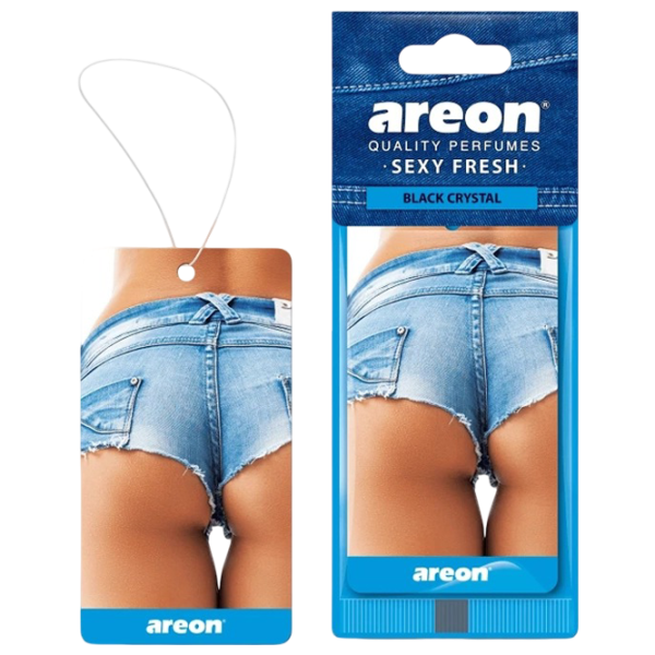 Ароматизатор для авто Areon Sexy Fresh Black Crystal / / на зеркале photo 1