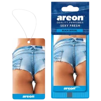 Ароматизатор для авто Areon Sexy Fresh Black Crystal / / на зеркале