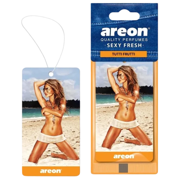 Ароматизатор для авто Areon Sexy Fresh Tutti Frutti / / на зеркале photo 1