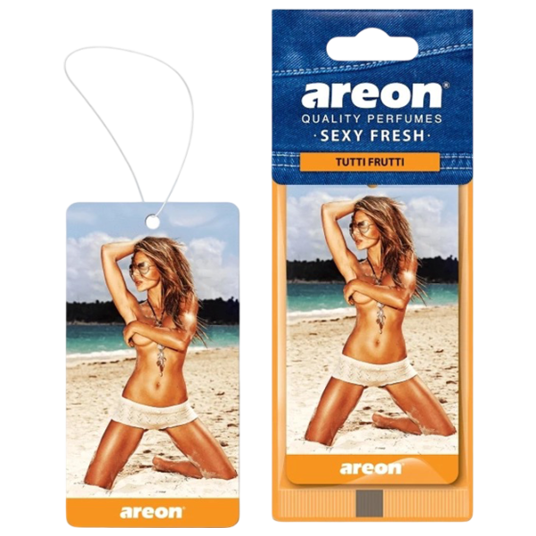 Ароматизатор для авто Areon Sexy Fresh Tutti Frutti / / на зеркале photo 1