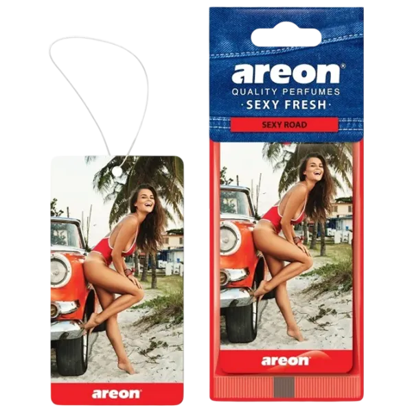 Ароматизатор для авто Areon Sexy Fresh Очаровательая Дорога / / на зеркале photo 1