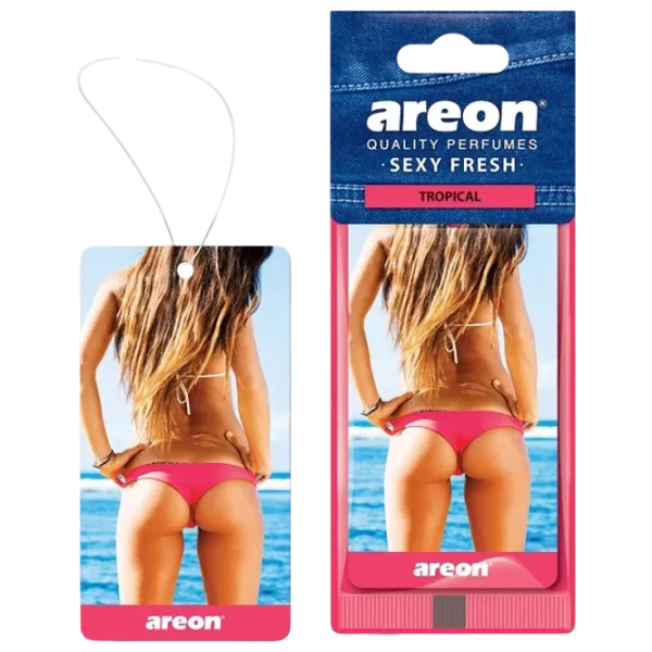 Ароматизатор для авто Areon Sexy Fresh Тропический фрукт / / на зеркале photo 1