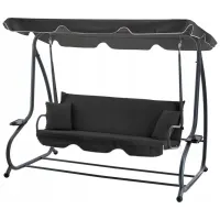 Садовые качели GardenLine KRE3101 5716133 Antracit / 300 кг photo 6