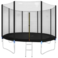 Батут Malatec 5560   / Черный / Диаметр - 312 см