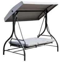 Садовые качели Saska Garden Nina (5506476) Серый / 