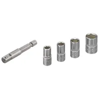 Set de capete tubulare Wolfcraft 2413000 Cantitatea în set - 5