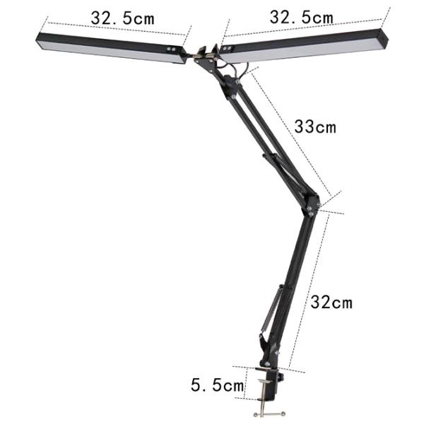 Настольная лампа Platinet PDLD20 Черный photo 3