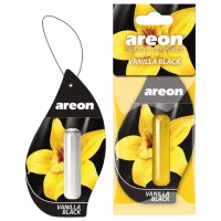Aromatizator auto Areon Liquid Vanilla Black / 0.005l / pe oglindă