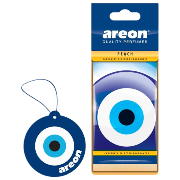 Ароматизатор для авто Areon Blue Eye Peach / / на зеркале photo 1
