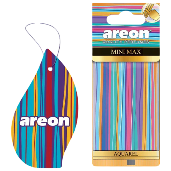 Ароматизатор для авто Areon Mini Max Акварель / / на зеркале photo 1